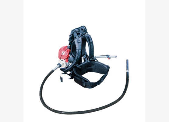 Mochila vibratória de betão portátil- Produto